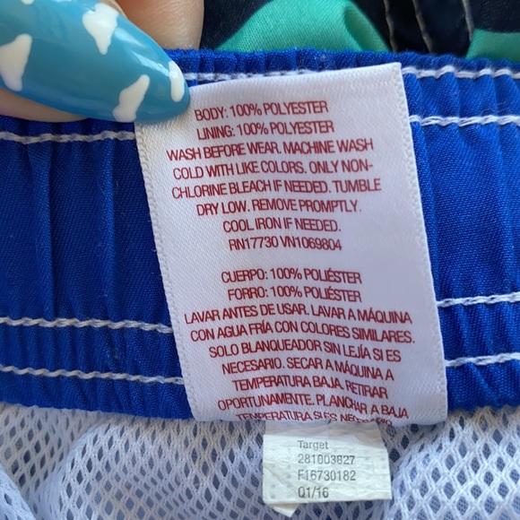 NWOT Men’s Merona Swim Trunks - Picture 4 of 4